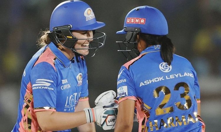 WPL : मुंबई इंडियंस 164 रन पर ऑलआउट, नैट सिवर-ब्रंट की नाबाद 80 रन की पारी