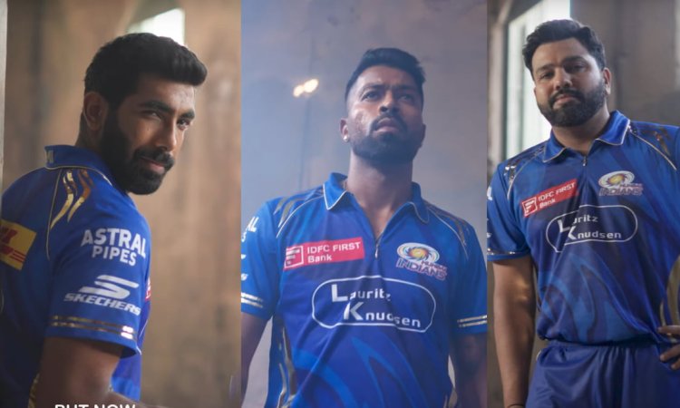 WATCH: मुंबई इंडियंस की नई जर्सी लॉन्च, हार्दिक पंड्या ने फैंस से किया खास वादा