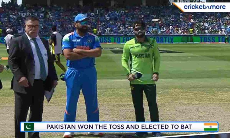 Champions Trophy 2025 Pakistan opt to bat first against India