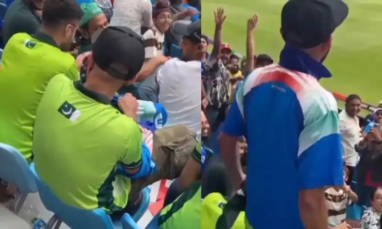 WATCH: पाकिस्तानी फैन का 'यू-टर्न', टीम की हालत देख बदली जर्सी, वीडियो हुआ वायरल