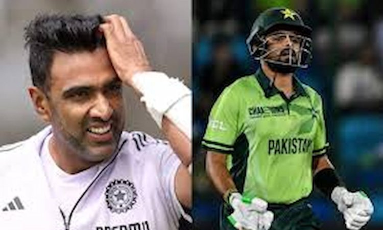 बाबर आज़म की धीमी पारी पर भड़के आर अश्विन, पूछा-  इंटेंट घर पर रखकर आए थे क्या?