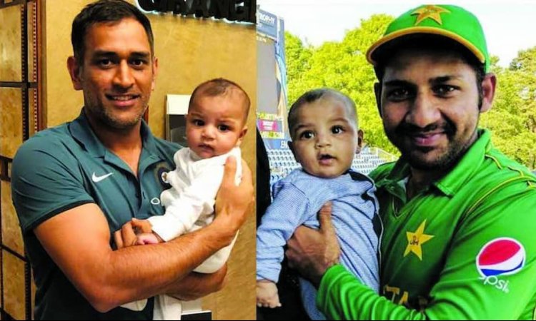 सरफराज अहमद ने सुनाया अपने बेटे और धोनी की तस्वीर का किस्सा