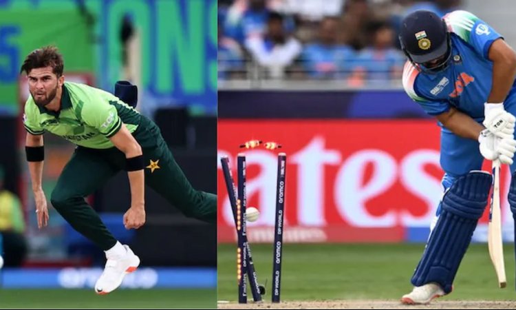 WATCH: शाहीन अफरीदी की जादुई यॉर्कर ने रोहित शर्मा को किया क्लीन बोल्ड