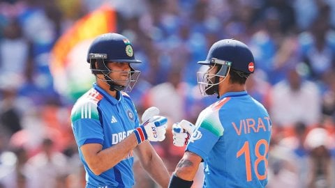 3rd ODI: ஷுப்மன் கில் சதம்; விராட், ஸ்ரேயாஸ் அரைசதம் - இங்கிலாந்துக்கு 357 டார்கெட்!