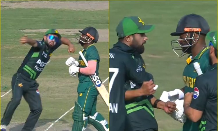 WATCH: पाकिस्तानी खिलाड़ियों की घटिया हरकत का VIDEO VIRAL, टेम्बा बावुमा को घेरकर ऐसे की थी बदतमीजी