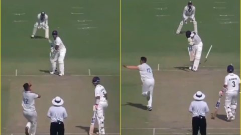 गर्दिश में हैं Surya के सितारे, Ranji Trophy मैच में भी हुए Flop; 5 बॉल में बनाए सिर्फ 9 रन; देखें V गर्दिश में हैं Surya के सितारे, Ranji Trophy मैच में भी हुए Flop; 5 बॉल में बनाए सिर्फ 9 रन; देखें V