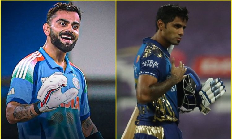 Virat Kohli ने रिक्रिएट किया Surya सेलिब्रेशन! खुशदिल को चौका मारकर पूरी की भी Century; देखें VIDEO