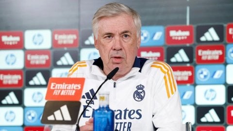 Ancelotti responds to Guardiola's comments, says Real Madrid don't think they have 99% chance of win