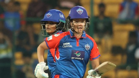 Bengaluru: Women's Premier League 2025 match between Delhi Capitals and Gujarat Giants