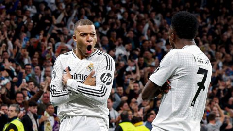 Champions League: Mbappe's hat-trick powers holders Real Madrid into last-16 