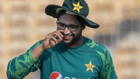 Chennai: Pakistan Players During A Practice Session Ahead Of Their ICC World Cup Match