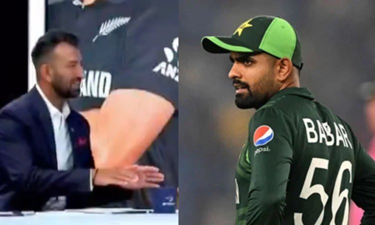 VIDEO: चेतेश्वर पुजारा ने पाकिस्तानी क्रिकेट शो पर लगाई बाबर की क्लास, कहा- 'इतने सारे डॉट बॉल्स नही