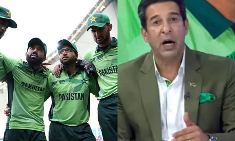 VIDEO: 'इतने केले तो बंदर भी नहीं खाते', पाकिस्तानी टीम पर भड़के वसीम अकरम