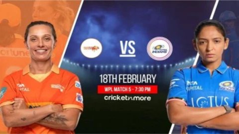 GJ-W vs MI-W Dream11 Prediction Match 5, Tata WPL 2025