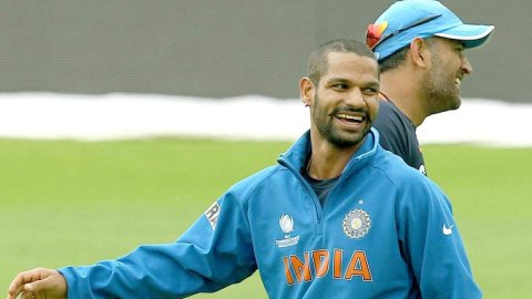 Grateful for victories shared with Mahi bhai that created history: Shikhar Dhawan