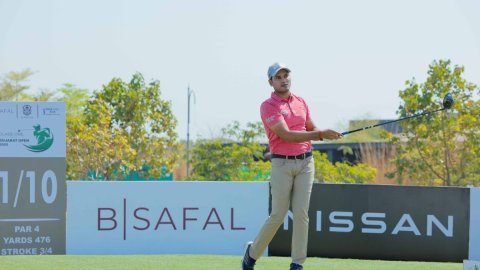 Gujarat Open 2025: Manu Gandas sets the bar at five-under 31 on Day One 