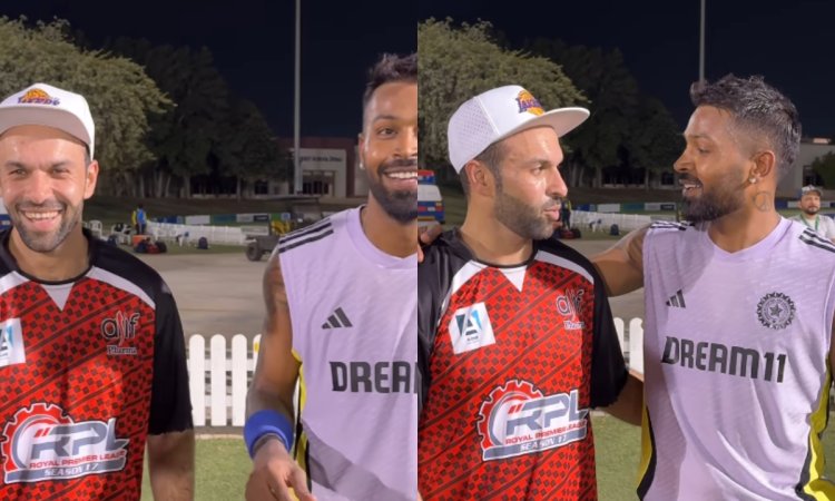 VIDEO: 'लेकिन अभी तो ऑस्ट्रेलिया से आया है ना', हार्दिक पांड्या ने भी लिए नेट बॉलर के मज़े