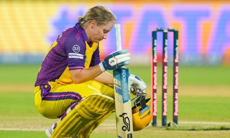 WPL से पहले यूपी वॉरियर्स को लगा 440 वोल्ट का झटका, एलिसा हीली हुई टूर्नामेंट से बाहर