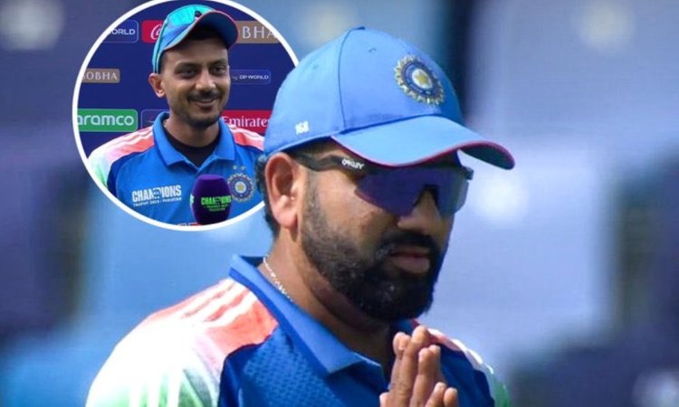 'मैं अक्षर को डिनर पर लेकर जाऊंगा, मुझे वो कैच पकड़ना चाहिए था'