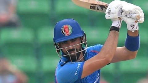 Ibrahim Zadran smashes record 177 as Afghanistan post highest total in ICC events against England in