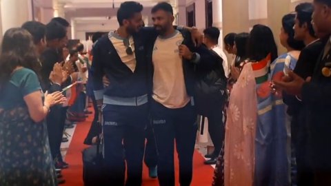 India arrive in Dubai with eyes set on glory in the Champions Trophy to be played from February 19. 