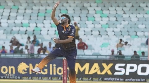 Legend 90 League: Bipul Sharma’s fifer helps Delhi Royals to easy win over Dubai Giants