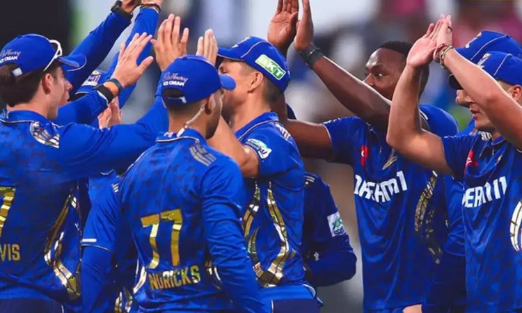 SA20: MI की टीम पहली बार SA20 के फाइनल में पहुंची, क्वालिफायर में रॉयल्स को 39 रनों से हराया