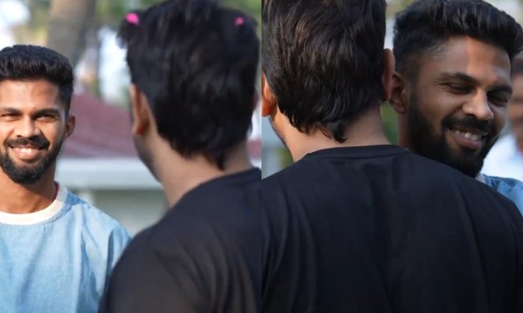 VIDEO: CSK कैंप से जुड़े एमएस धोनी, गायकवाड़ को देखते ही लगाया गले