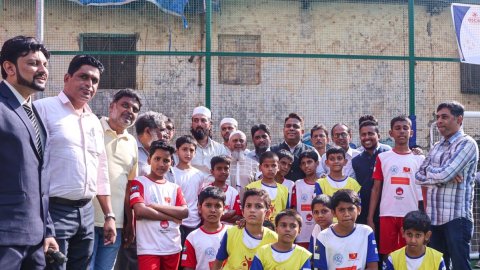 Mumbai City FC hopes to ‘spread beauty of the game’ with first-ever community football pitch in Mada