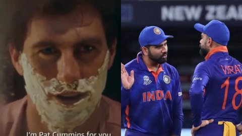 'कोहली तुम्हें इतनी स्लोली बल्लेबाजी करते कभी नहीं देखा' चैंपियंस ट्रॉफी की ऐड में पैट कमिंस ने विरा