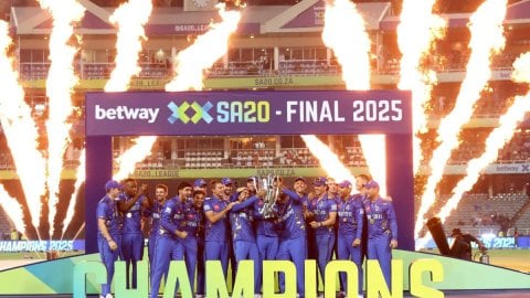 Rabada four-fer propels MI Cape Town to maiden SA20 title