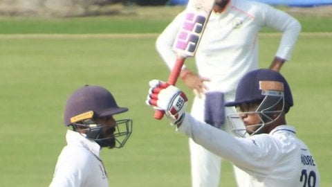 Ranji Trophy: Rathod, Wadkar frustrate Mumbai after top-order wobble