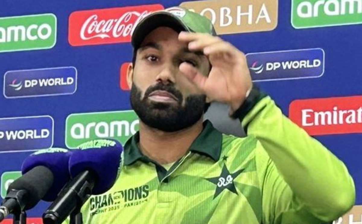 Pakistan's Rizwan Admits Champions Trophy Dream 'Ended' By India