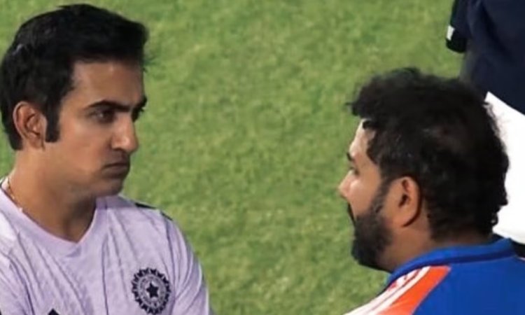 VIDEO: क्या रोहित-गंभीर के बीच चल रहा है मतभेद? वायरल वीडियो ने मचाई सनसनी