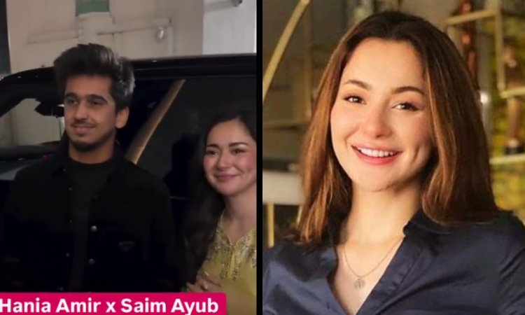 VIDEO: सैम अय़ूब से लंदन में मिली एक्ट्रेस हानिया आमिर, वायरल हुआ खूबसूरत वीडियो