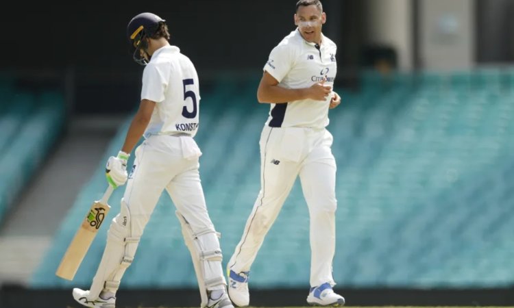 VIDEO: स्कॉट बोलैंड के सामने नहीं चली सैम कोंस्टास की हीरोगिरी, 2 चौके खाने के बाद बोलैंड ने किया बो