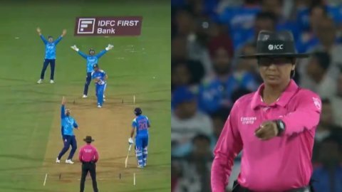 VIDEO: अंपायर ने एक सेकेंड में दे दिया था आउट, लेकिन DRS ने बचा ली शुभमन की ज़ान