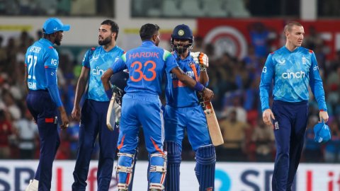 Team India arrive in Cuttack ahead of 2nd ODI against England