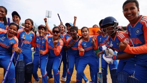 Trisha, Kamalini, Vaishnavi, and Aayushi included in U19 WC team of the tournament