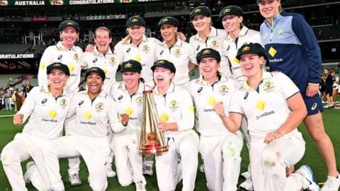  Australia Thrash England In One-Off Women's Test For Ashes Whitewash