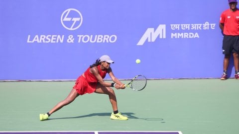 WTA Mumbai Open: Maaya Rajeshwaran, 15, stuns Heurgo with a commanding win in qualifiers