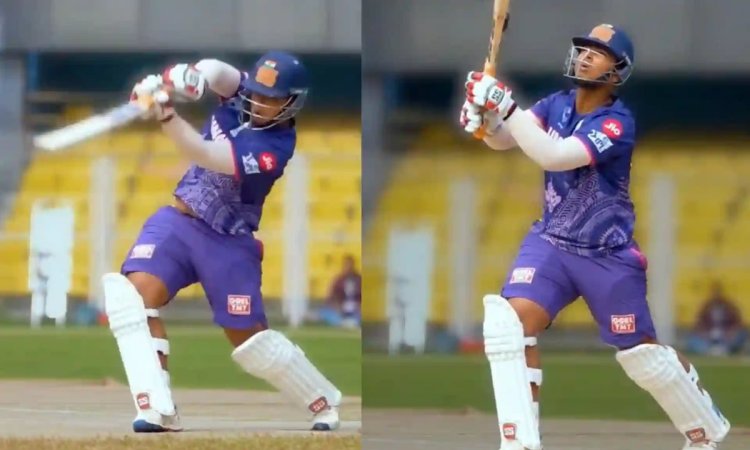 WATCH: IPL 2025 में तहलका मचाने को तैयार 13 साल का वैभव सूर्यवंशी,  ट्रेनिंग सेशन में दिखाई अपना क्ल