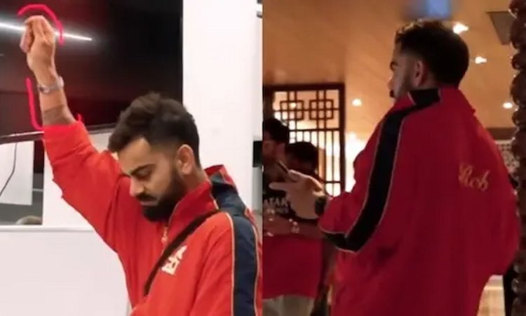 RCB की ऐतिहासिक जीत के बाद ड्रेसिंग रूम में कोहली का धमाकेदार डांस, Video वायरल