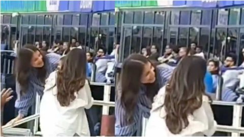WATCH: रोहित शर्मा के बेटे आहान से मिलीं अनुष्का शर्मा, सोशल मीडिया पर वीडियो  वायरल
