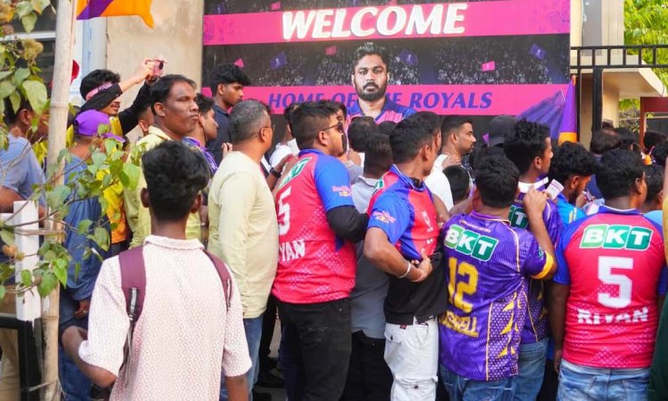 राजस्थान की हार के बीच स्टेडियम में हंगामा, फैंस के बीच झड़प से माहौल गरमाया, वीडियो हुआ वायरल