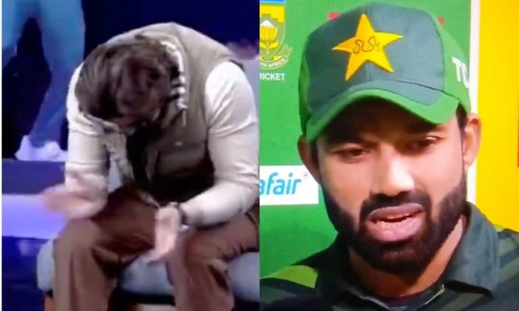 WATCH: मोहम्मद रिज़वान पर दोहरी मार – पहले खराब प्रदर्शन, अब अंग्रेजी पर तंज