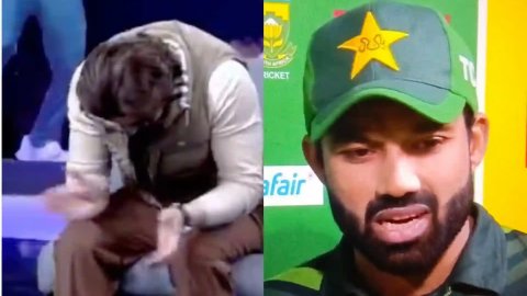 WATCH: मोहम्मद रिज़वान पर दोहरी मार – पहले खराब प्रदर्शन, अब अंग्रेजी पर तंज