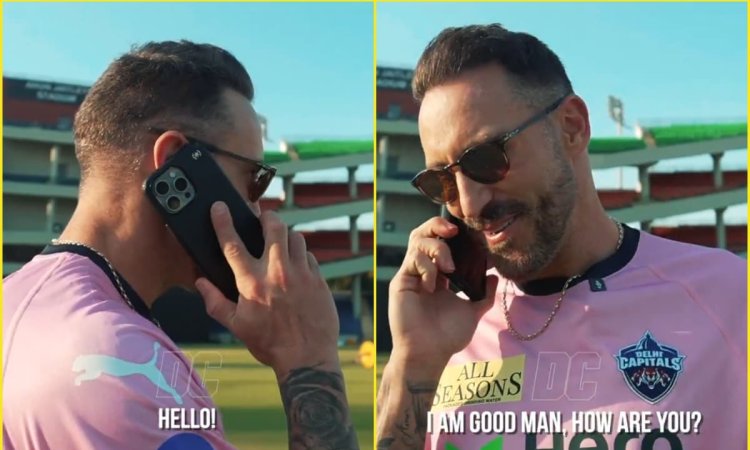 हो गया ऐलान! Faf du Plessis बने IPL 2025 के लिए Delhi Capitals के नए उपकप्तान; देखें VIDEO