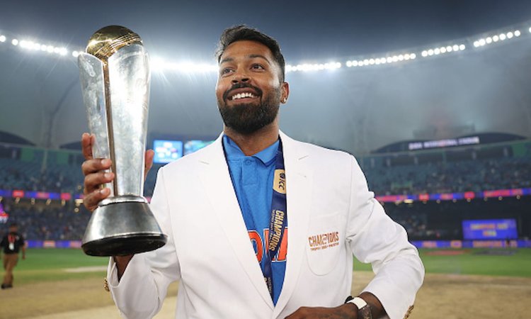 हार्दिक पंड्या बोले—2 ट्रॉफी से पेट नहीं भरा, अभी चाहिए 5-6 और