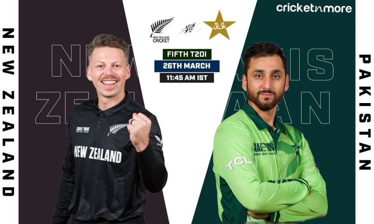 NZ vs PAK 5th T20: न्यूजीलैंड बनाम पाकिस्तान, यहां देखिए संभावित प्लेइंग XI